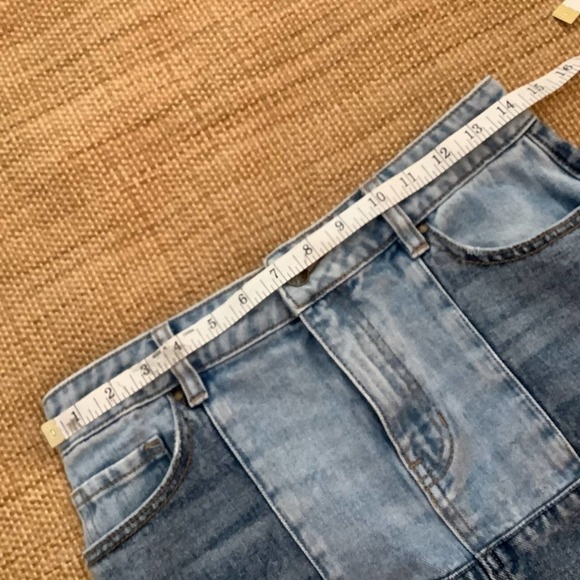 PacSun Festival Denim Skirt Size 26 - Picture 4 of 5